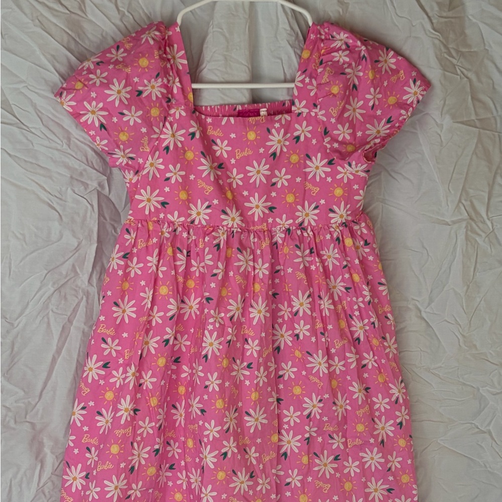 Barbie Pink Daisy Girls Dress